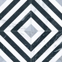 DIAMANTE MARBLE TILE 33 x 33cm (12PK)