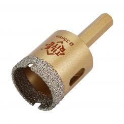 35mm GOLD HEX DRY CUT DRILL