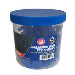 HORSESHOE SHIM TILE SPACERS