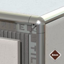 8MM PROFILE PLUS+ TRIM CORNERS