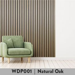 ACOUSTIC WALL PANEL NATURAL OAK