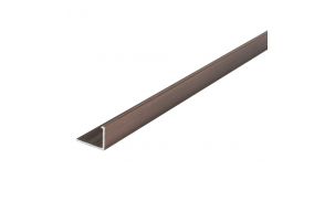 12mm L Shape Antique Brushed Copper