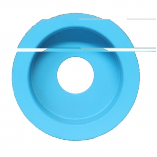 16MM PREMIUM BULLNOSE GRINDING WHEEL