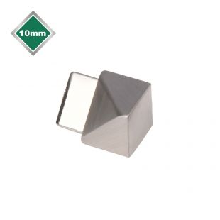 10MM S/STEEL EFFECT INTERNAL TRIANGULAR CORNER