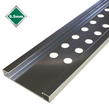 9.5MM ACCENT TRIM BRIGHT SILVER