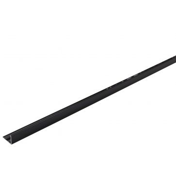 12MM L SHAPE BRIGHT BLACK