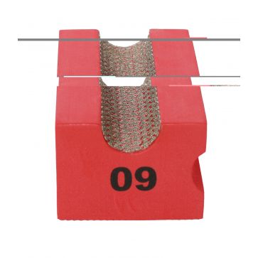 BULLNOSE DIAMOND SANDING BLOCK MEDIUM GRIT #60