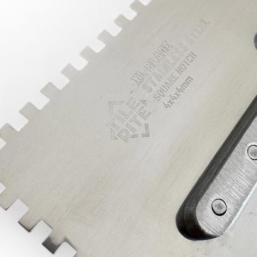 4mm SQUARE NOTCHED CORK HANDLE TROWEL