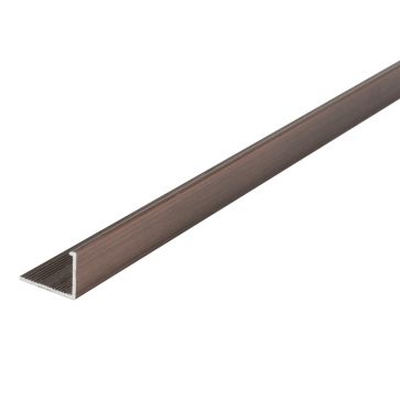 10mm L Shape Antique Brushed Copper