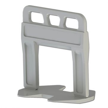 500 PCS BIG TUB 2MM GREY LEVEL SPACER