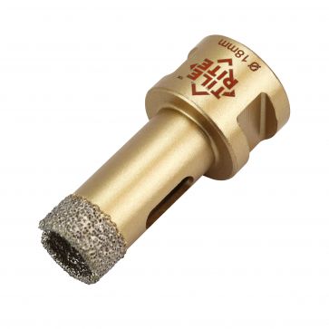 18MM M14 GOLD BRAZED DIAMOND DRILL BIT