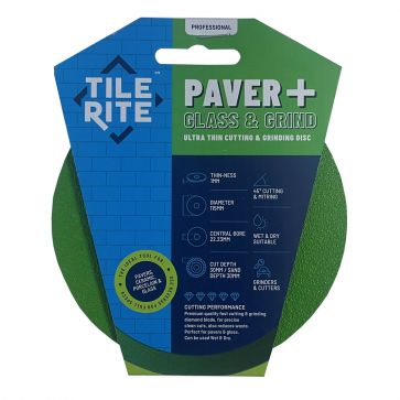 PAVER+ GLASS & GRIND ULTRA THIN CUTTING DISC