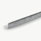 10MM SILVER GLITTER L SHAPE TILE EDGE